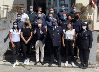 I 15 nuovi agenti della polizia municipale