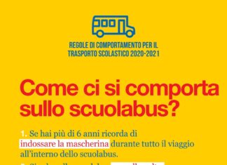 Cavriglia, trasporto scolastico: il regolamento per il nuovo anno al tempo del covid-19