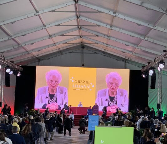 La Senatrice Liliana Segre nel suo ultimo intervento pubblico a Rondine Città della Pace
