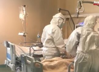 Coronavirus: 186 casi nell’aretino, 90 in degenza covid, 18 in terapia intensiva, 8 morti in due giorni