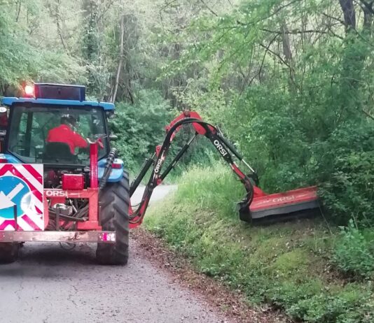 Lavori lungo la Strada comunale 12 del Fossato Rifacimento di un tratto della sede stradale e messa in sicurezza Gli interventi, per un costo di circa 220 mila euro, dureranno 90 giorn