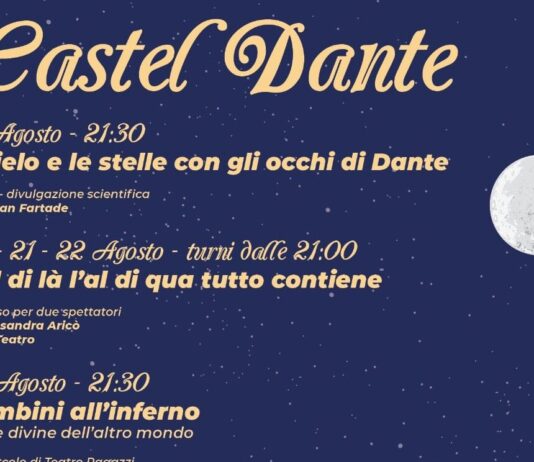 Castel Dante 2021: Rassegna di spettacoli dal 18 al 31 Agosto 2021