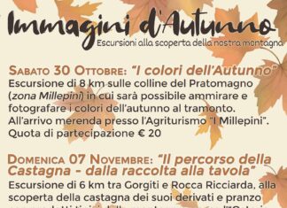 A San Giovanni V.no “Immagini d’autunno, escursioni alla scoperta della nostra montagna”