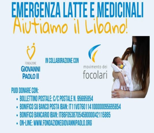 Cavriglia lancia un appello: ” Aiutiamo i bambini del Libano!”