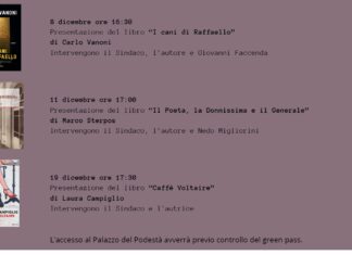 Montevarchi: altro appuntamento con la rassegna “Libri al Palazzo del Podestà”