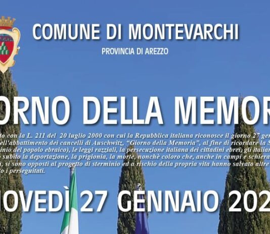 Giorno della Memoria a Montevarchi