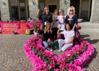 Oggi giornata mondiale contro il cancro e Montevarchi si tinge di rosa