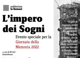 “L’impero dei sogni”: sabato 12 febbraio al Teatro Auditorium Le Fornaci