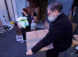 Partita stamattina la missione umanitaria della misericordia e del comune in aiuto della popolazione ucraina