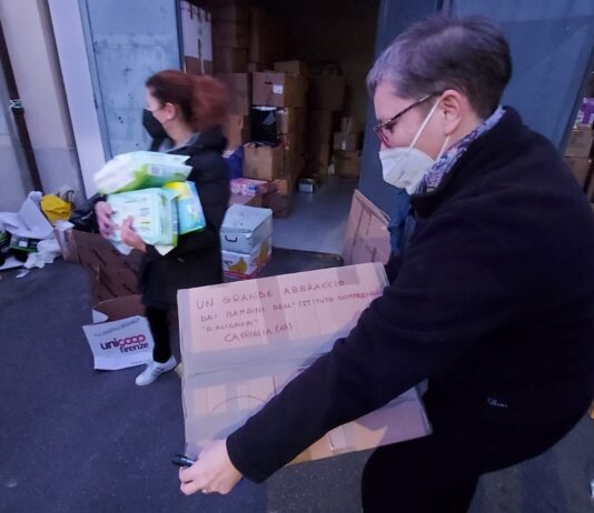 Partita stamattina la missione umanitaria della misericordia e del comune in aiuto della popolazione ucraina