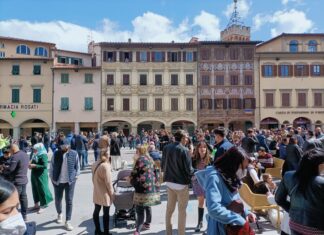 Figline: successo della Colombina che ritorna a volare! – video