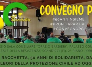 Antincendio boschivo, protezione civile: la Racchetta ODV festeggia 50 anni di attività