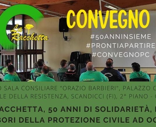 Antincendio boschivo, protezione civile: la Racchetta ODV festeggia 50 anni di attività