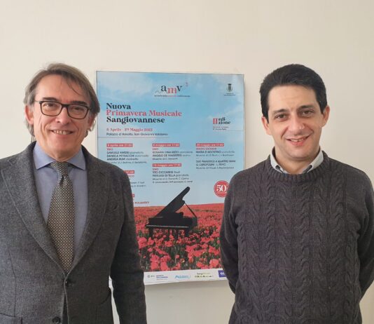 Nuova primavera musicale sangiovannese, il duo Rosaria Dina Rizzo e Angelo De Magistris