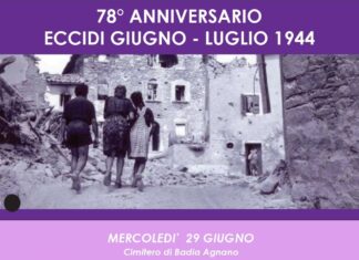 78° anniversario degli eccidi nel territorio del Comune di Bucine