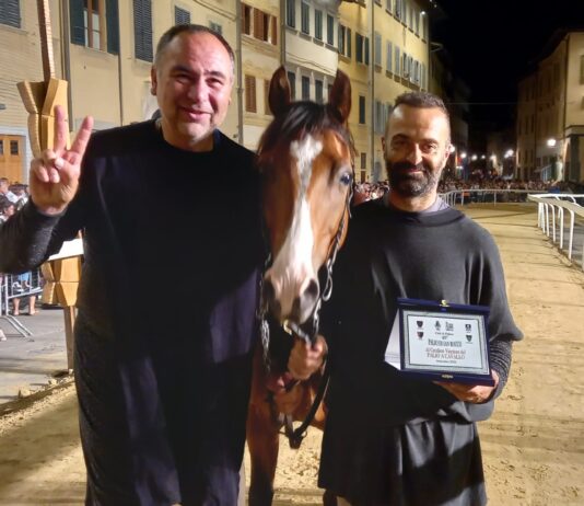 Maurizio Frulio vince la Giostra all’Anello di Figline