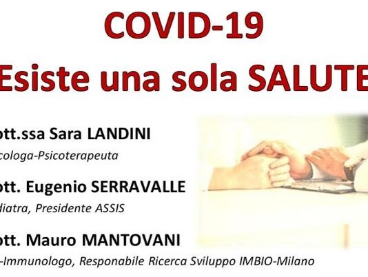 Covid-19: Esiste una sola salute. Incontro al Teatro Pietro Aretino