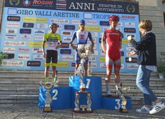Giro Valli Aretine Juniores: vince Federico Savino di Team Work Service