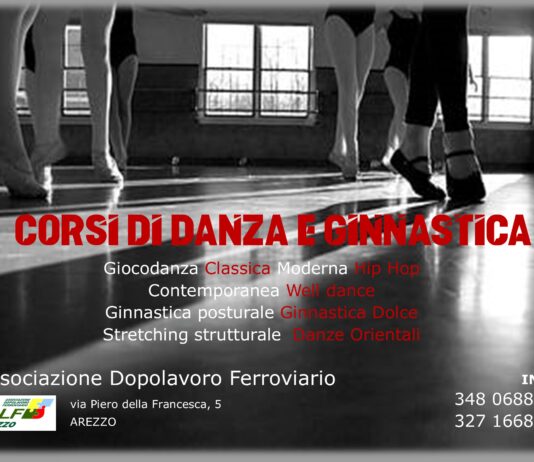 I corsi di danza e ginnastica promossi dal Dopolavoro Ferroviario di Arezzo