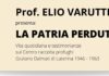 “La Patria Perduta”: Varutti presenta il suo nuovo libro in Consiglio Comunale