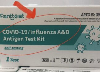 3 in 1: arriva FantTest, un tampone che se sembra rilevare covid-19 e influenza A e B