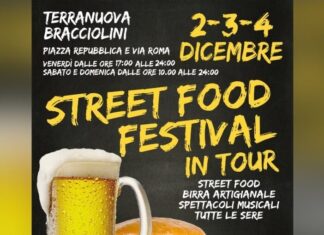 “Street Food Festival in Tour”: a Terranuova dal 2 al 4 dicembre 2022