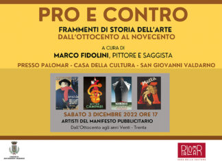 “Pro e contro. Frammenti di storia dell’arte dall’Ottocento al Novecento”: sabato il terzo appuntamento