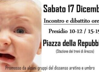 Ad Arezzo arriva il presidio/dibattito a difesa della salute dei bambini