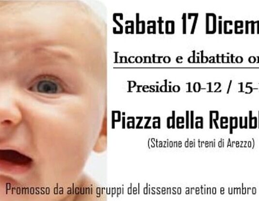 Ad Arezzo arriva il presidio/dibattito a difesa della salute dei bambini