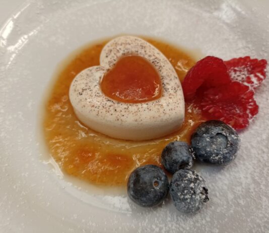 Panna cotta speziata delle feste