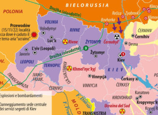 Ucraina: elicottero cade su un asilo, esplosione a bordo?