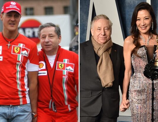 Una notte da Oscar per Jean Todt e sua moglie Michelle Yeoh
