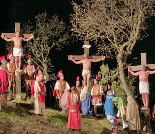 La suggestiva Via Crucis di Santa Firmina