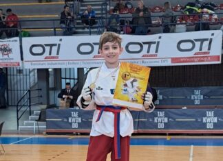 Taekwondo, poker di ori per il giovane Cristian Boncompagni