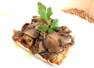 Bruschettoni ai funghi saporiti