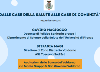 All’auditorium della Banca Valdarno il convegno “Dalle Case della salute alle Case di comunità”