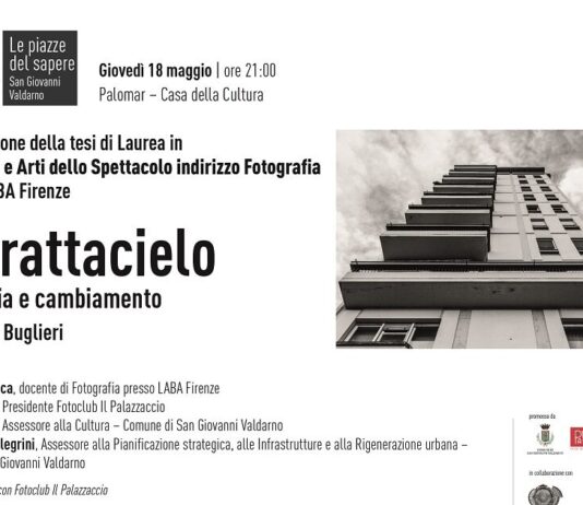 Il Grattacielo di San Giovanni Valdarno protagonista di una mostra e una tesi di laurea