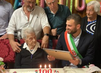 Bibbiena, il sindaco Vagnoli festeggia i 100 anni di Norma Giannini
