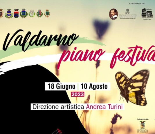 Valdarno Piano Festival, sabato 8 luglio il prossimo appuntamento