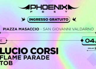 Venerdì 4 e sabato 5 agosto, i giorni del Phoenix Fest a San Giovanni Valdarno