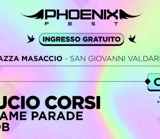 Venerdì 4 e sabato 5 agosto, i giorni del Phoenix Fest a San Giovanni Valdarno