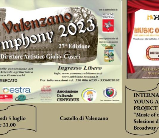 Il Castello di Valenzano apre le porte alla musica con la 27^ edizione di “Valenzano Symphony”
