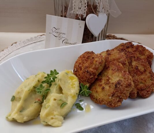 Focaccine saporite di vitello e zucchine