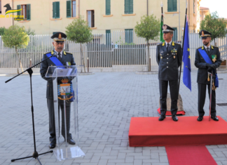 Si è svolta la a cerimonia di avvicendamento nella carica di Comandante Provinciale tra i Colonnelli Lovito e Mazzei