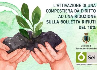 Compostiere domestiche, venerdì 24 novembre una distribuzione sotto i portici del Comune di Terranuova
