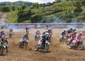 È un successo il campionato italiano di motocross d’epoca a Montevarchi