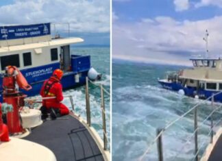 La motonave affonda: salvataggio per 76 passeggeri al largo di Grado