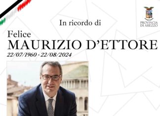 La commemorazione di Felice Maurizio D’Ettore si terrà il 21 settembre nel Palazzo della Provincia