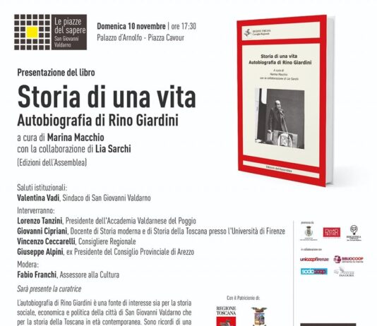 Storia di una vita, autobiografia di Rino Giardini