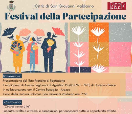 Il Festival della Partecipazione 2024 a San Giovanni Valdarno